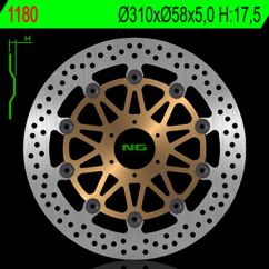 Disque de frein NG BRAKES rond flottant