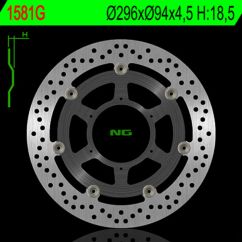 Disque de frein NG BRAKES rond flottant