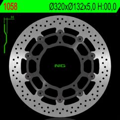 Disque de frein NG BRAKES rond flottant