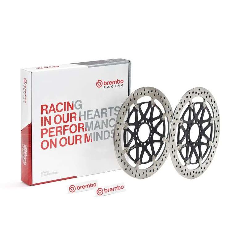 Disques de frein BREMBO UPGRADE T-Drive rond flottant - la paire Disques de frein BREMBO UPGRADE T-Drive rond flottant - la paire