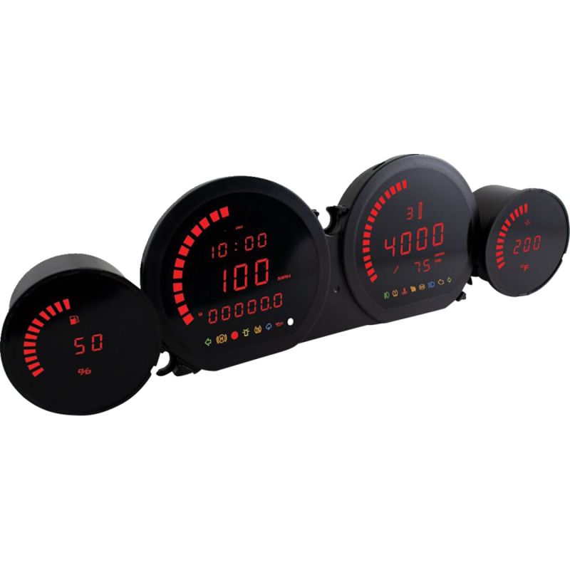 Kit de compteurs LED quatre pièces HD-03L