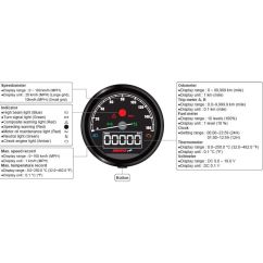 Compteur de vitesse D60-HD TNT-05 avec ABE