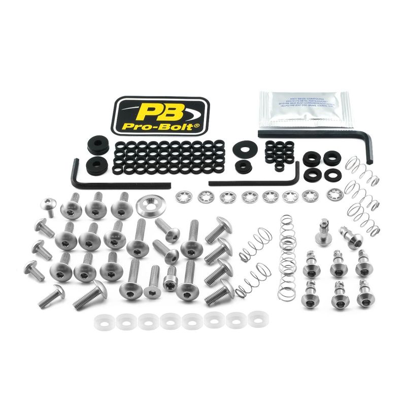 Kit de boulons pour carénage en aluminium pour Yamaha