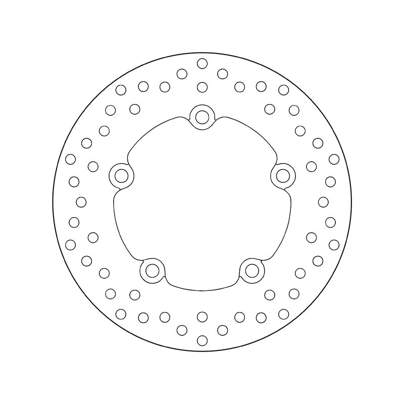 Disque de frein BREMBO Serie Oro rond fixe