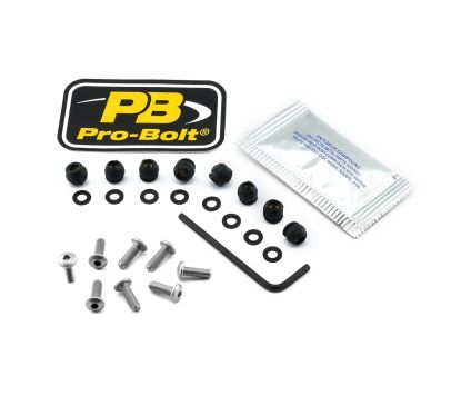 Kit de boulons de carénage en aluminium