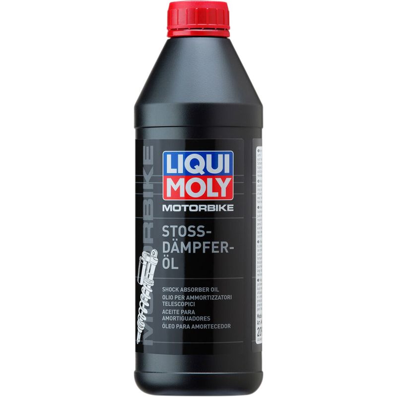 Huile d'amortisseur moto