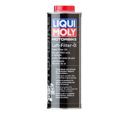 Huile pour filtres en mousse