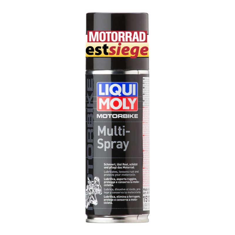 Aérosol polyvalent pour moto