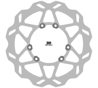 Disque de frein NG BRAKES rond fixe - avant 
