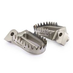 Repose-pieds RFX Pro Series titane/aluminium Repose-pieds RFX Pro Series titane/aluminium