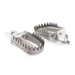 Repose-pieds RFX Pro Series titane/aluminium Repose-pieds RFX Pro Series titane/aluminium