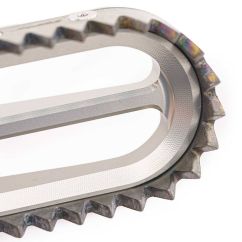 Repose-pieds RFX Pro Series titane/aluminium Repose-pieds RFX Pro Series titane/aluminium