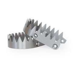 Repose-pieds RFX Pro Series titane/aluminium Repose-pieds RFX Pro Series titane/aluminium