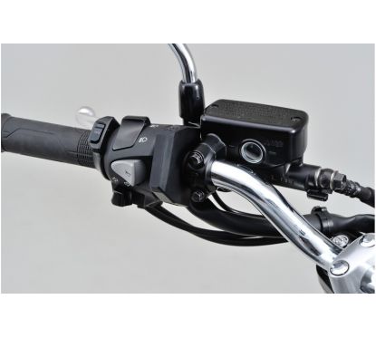Alimentation USB type A DAYTONA Slim (2 entrées) - guidons Ø22,2/25,4