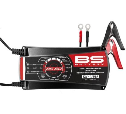 Chargeur de batterie pro-intelligent BS BATTERY BS60 - 12V 1/4/6A
