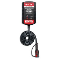 CHARGEUR DE BATTERIE BS10 6 V/12 V-1 A - Prise Royaume-Uni