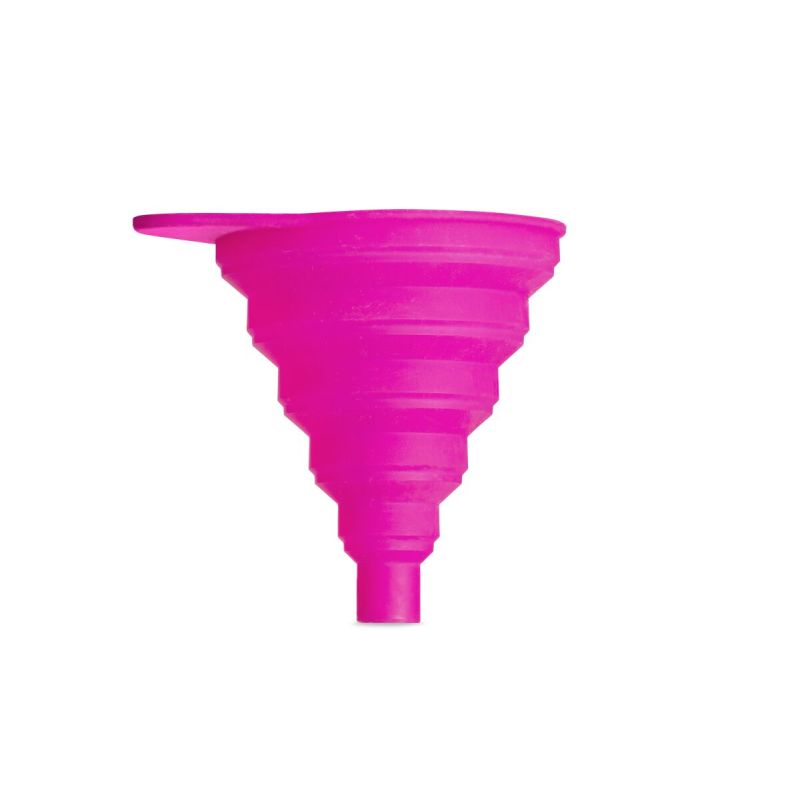 Entonnoir en silicone comprimable