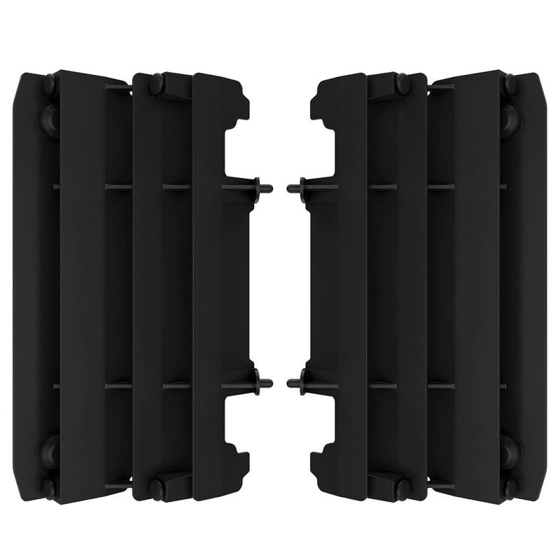 Ouïes de radiateur POLISPORT noir