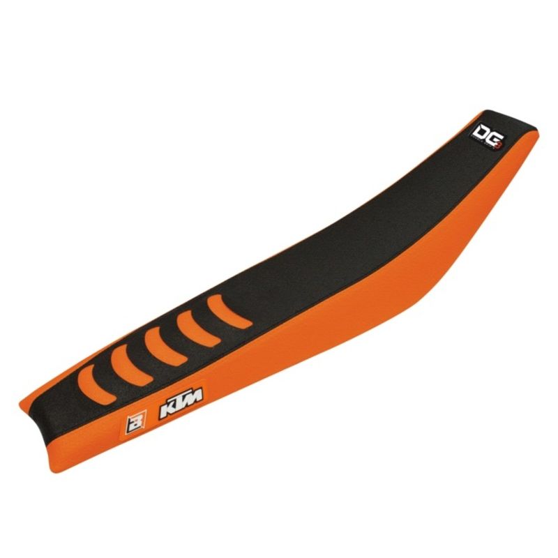 Housse de selle BLACKBIRD Double Grip 3 orange/noir KTM SX85 Housse de selle BLACKBIRD Double Grip 3 orange/noir KTM SX85