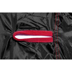 Housse de protection intérieure/extérieure VECTOR H20 pour moto/scooter avec top case et bulle haute - noir - S