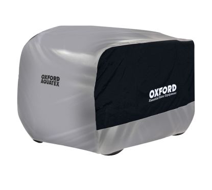 Housse de protection extérieur OXFORD noir/argent - Quad