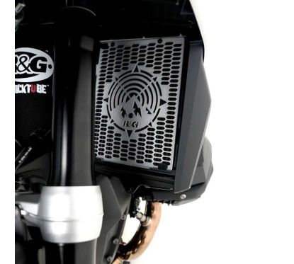 Protection de radiateur R&G RACING Pro aluminium - titane