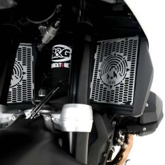 Protection de radiateur R&G RACING Pro aluminium - titane Protection de radiateur R&G RACING Pro aluminium - titane