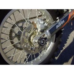 Protection de bras oscillant R&G RACING orange KTM