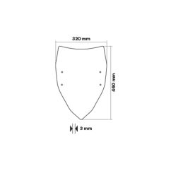 Bulle MALOSSI Sport - foncé Bulle MALOSSI Sport - foncé