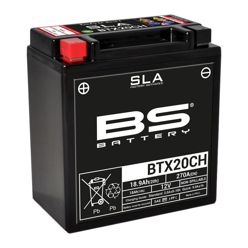 Batterie BS BATTERY SLA sans entretien activé usine - BTX20CH Batterie BS BATTERY SLA sans entretien activé usine - BTX20CH