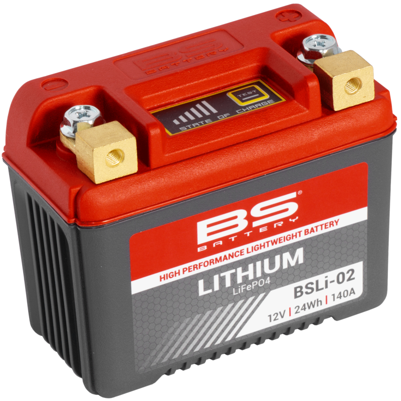Batterie BS BATTERY Lithium-Ion - BSLI-02 Batterie BS BATTERY Lithium-Ion - BSLI-02