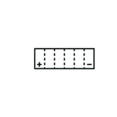Batterie TECNIUM sans entretien avec pack acide - BTX14-BS