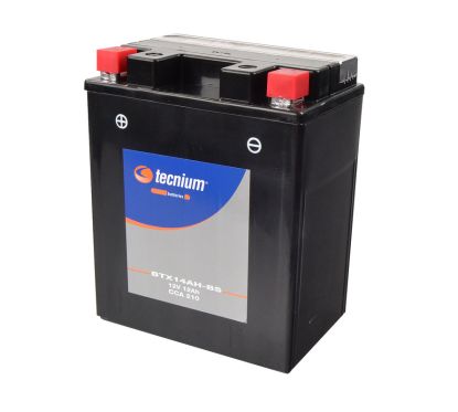 Batterie TECNIUM sans entretien avec pack acide - BTX14AH-BS
