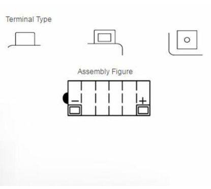 Batterie YUASA conventionnelle sans pack acide - 12N14-3A