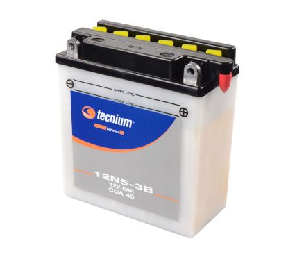 Batterie TECNIUM conventionnelle avec pack acide - 12N5-3B