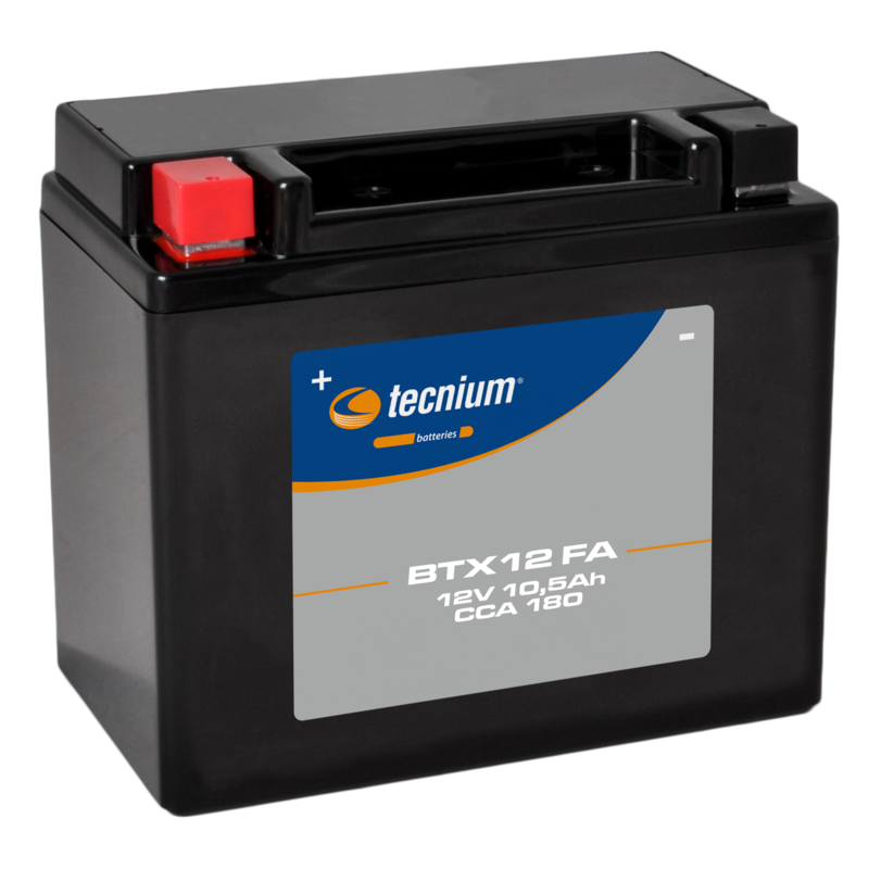 Batterie TECNIUM sans entretien activé usine - BTX12 Batterie TECNIUM sans entretien activé usine - BTX12