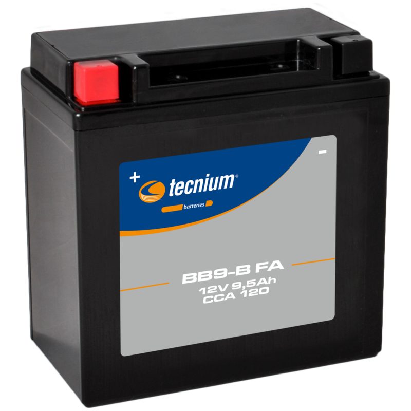 Batterie TECNIUM sans entretien activé usine - BB9-B Batterie TECNIUM sans entretien activé usine - BB9-B