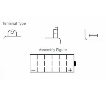 Batterie YUASA conventionnelle sans pack acide - YB7L-B