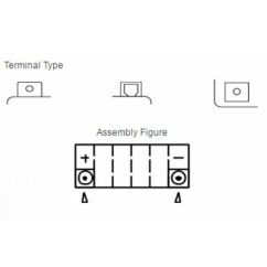 Batterie YUASA sans entretien avec pack acide - YTX9-BS