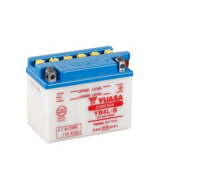 Batterie YUASA conventionnelle avec pack acide - YB4L-B