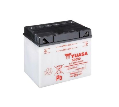 Batterie YUASA conventionnelle sans pack acide - 53030