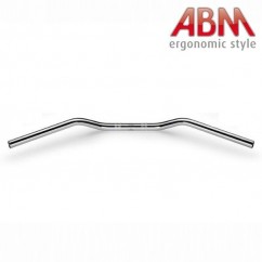 Guidon Superbike ABM  Metal - Chrome - 22,2mm