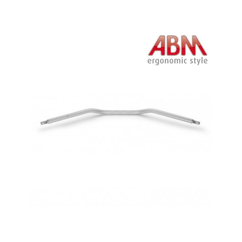 Guidon HeatGrip ABM Metal - Argent - 22,2mm - Pour BMW