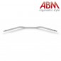 Guidon HeatGrip ABM Metal - Argent - 22,2mm - Pour BMW