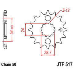 Pignon JT SPROCKETS acier standard - 630