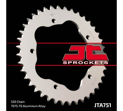 Couronne JT SPROCKETS acier standard - 520 - Nécessite un porte couronne JT SPROCKETS