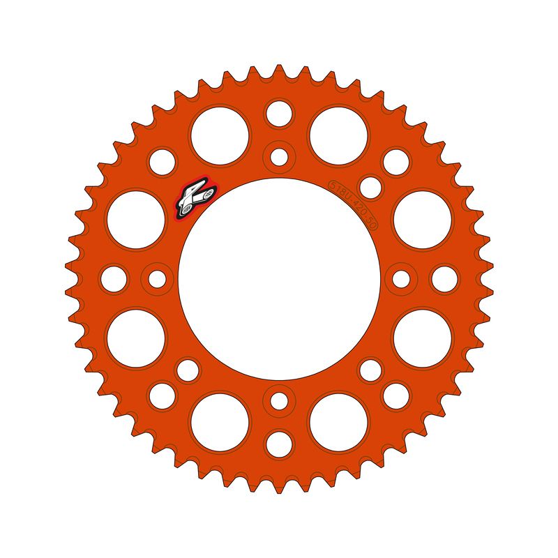 Couronne RENTHAL alu anti-boue - 420