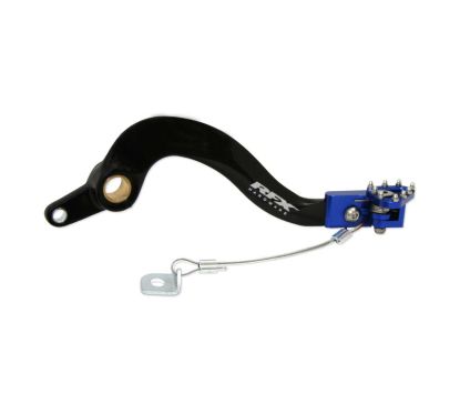Pédale de frein RFX Pro Series - embout repliable - noir/rouge