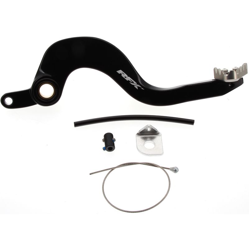 Pédale de frein RFX Pro Series - embout fixe - noir/ titane