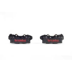 Paire d'étrier de frein avant radial BREMBO UPGRADE GP4-RB 4 pistons Ø30/34mm